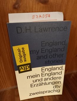 England, mein England. Taschenbuch v. 1990, dtv zweisprachig, D.H. Lawrence (Autor) - Rosenheim