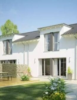 Modernes Doppelhaus - Baugrundstück mit Teilungsmöglichkeiten vorhanden - Witten