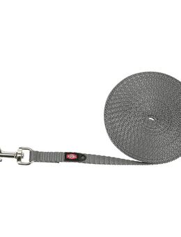Trixie Schleppleine extra leicht, grafit - 5 m lang, 10 mm breit