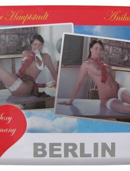 Berlin - Grüße aus der Hauptstadt - Anika aus Berlin - Blechpostkarte mit Umschlag - Doberschütz