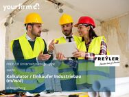 Kalkulator / Einkäufer Industriebau (m/w/d) - Nürnberg