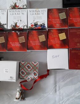 Weihnachtsglocken von "Hutschenreuther" - Boppard