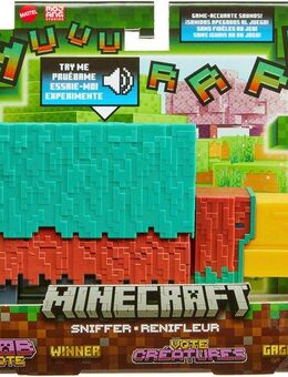 Mattel® Actionfigur Minecraft Schnüffler, mit Grunzgeräuschen