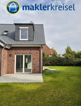 Vermietete Neubau Haushälfte mit EBK und Garage - Esens