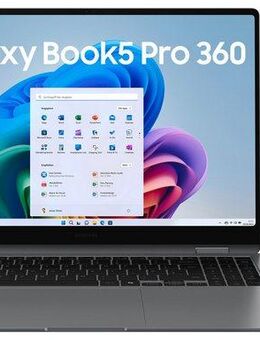 Samsung Galaxy Book5 Pro 360 16'' (NP960Q) Ultra7 16 GB + 1 TB Convertible Notebook (40,6 cm/16 Zoll, Intel Core Ultra 7, 1000 GB SSD)