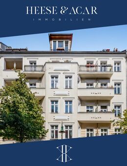 Friedrichshain: Bezugsfreie, helle & voll möblierte 2-Zimmer-Wohnung mit Balkon im Samariterkiez - Berlin