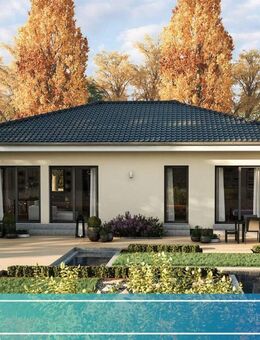 Modernes Effizienzhaus 55 - Bungalow mit ca. 1.090 m² Grundstück - Jettenbach (Bayern)