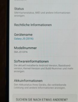 Samsung Galaxy J5 (2016) Dual-SIM – grau, top Zustand - Troisdorf Zentrum
