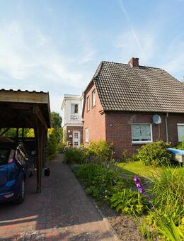 Modernisierte Doppelhaushälfte mit Garten und Carport - Bad Zwischenahn