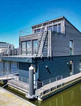 Exklusives Wasserhaus mit Sauna in einzigartigem Umfeld auf der Schlei - 1 Bootsplatz - Erstbezug! - Schleswig