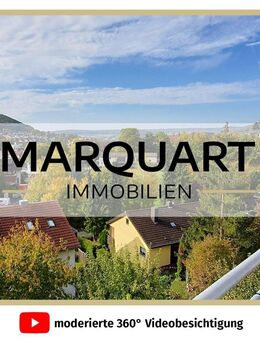 Penthouse-Charakter, Panoramablick, 2x Bäder und PKW-Stellplatz - Bad Kissingen