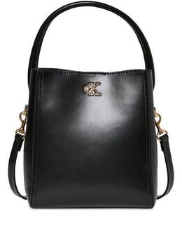 Calvin Klein Umhängetasche CK BUCKET WITH STRAP, Schultertasche, Damen Handtasche mit CK-Logo