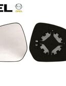 SPIEGELGLAS RECHTS BEHEIZT KONVEX OPEL AGILA B H08 4710328 NEU in 44319