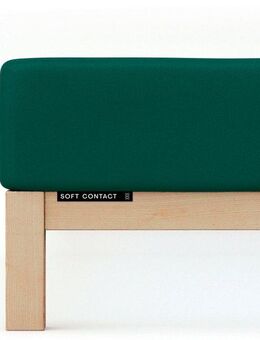 Schlafgut Spannbettlaken Soft Contact, Feinbiber, Gummizug: rundum, (1 Stück), 100% Bio Baumwolle