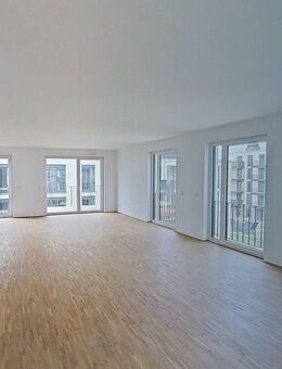 Moderne 2-Zimmer-Wohnung mit Einbauküche und Balkon im Neubauquartier 'Großherzog-Friedrich-Höfe' - Saarbrücken