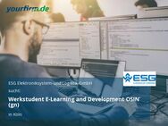 Werkstudent E-Learning and Development OSINT (gn) - Köln