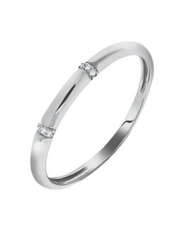 Vivance Fingerring 375 Weißgold Diamant