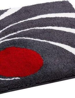 Colani Badematte Colani 18, Höhe 24 mm, rutschhemmend beschichtet, fußbodenheizungsgeeignet, Kunstfaser, quadratisch