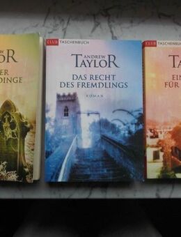 Andrew Taylor Roth-Trilogie Krimis Taschenbücher 3 Bücher zus. 5,- - Flensburg