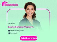 Bereitschaftsarzt / Arzt (m/w/d) im Vordergrundbereitschaftsdienst - Dermbach