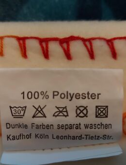 Wohndecke mit farbiger Umrandung, 200cm x 150cm, NEU! - Leipzig Ost