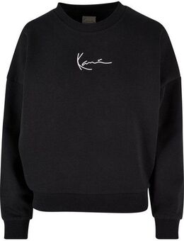 Karl Kani Sweater Karl Kani Damen ESSKKW-C01BLK Small Signature Crew (1-tlg)