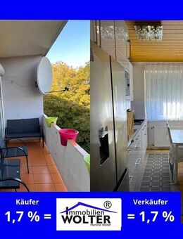*** Vermietete und gepflegte Wohnung mit Balkon - zentrumsnahe Lage *** - Worms
