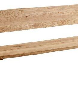 massivline&more Sitzbank Oviedo 4, Bankteil, Esszimmerbank, Küchenbank (1-St), Massivholzbank in Wildeiche geölt, Länge: 200 cm