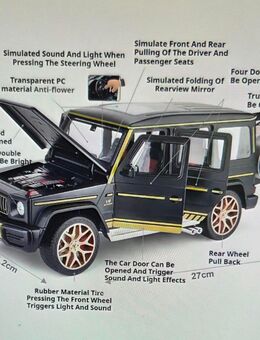 Modellauto 1:18 weiß - Leipzig