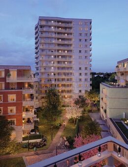 2-Zimmer-Neubau im 6.OG, Balkon + Loggia - München