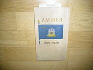 Zagreb 1093-1936. Broschüre v. 1936, Dr. Stjepan Srkulj (Autor) - Rosenheim