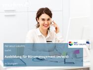 Ausbildung für Büromanagement (m/w/d) - Stuttgart