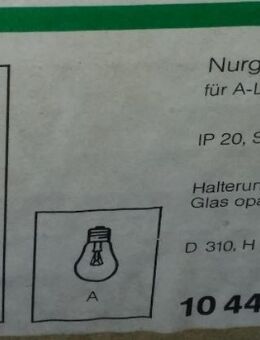 RZB 10440.002 neu in OVP 310x310x 10 Glas opal IP20 - Berlin