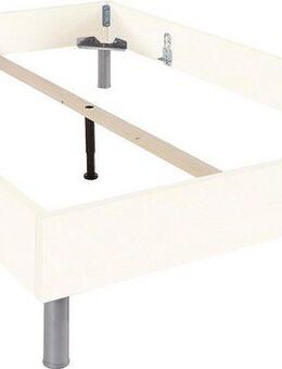 Wimex Bett Easy, große Auswahl an Größen und Farben, auch in Komforthöhe (Made in Germany), ohne Kopfteil, ideal unter Dachschrägen oder Fenster