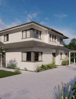 Staffelgeschoss-Haus Nähe Mittellandkanal - Hille