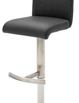 MCA furniture Bistrostuhl ALESI Barstuhl Tresenstuhl Barhocker, mit Rückenlehne, 360° drehbar, Sitzhöhe einstellbar von 56-81 cm