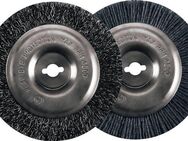 Einhell Fugenbürste für Fugenreiniger BG-EG 1410, GC-EG 1410, GC-CC 18 Li, 1 Stahlbürste, 1 Nylonbürste
