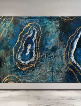 Originales Acrylbild "Geodentanz" 80 x 110cm auf Leinwand - München Schwabing-Freimann