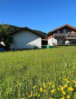 Oberau: Großes, aufteilbares Baugrundstück mit modernem Einfamilienhaus - Oberau