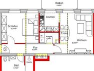 moderne Wohnung mit 2ZKB in Quakenbrück, Stettiner Str. - Quakenbrück