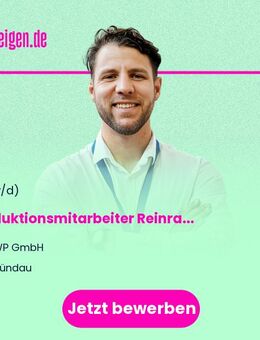 Produktionsmitarbeiter (m/w/d) Reinraumproduktion - Gründau