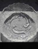 Walther Glas Paradiso Teller 17,5 cm Pfauen-Dekor satiniert 3,- in 24944