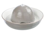 Trixie Trinkbrunnen Keramik Vital Flow - Trinkbrunnen Vital Flow 1,5 l, grau/weiß