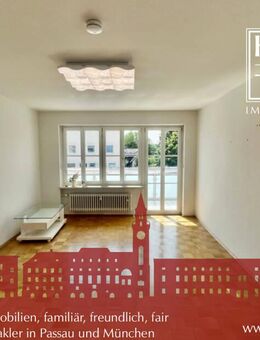 Schöne, lichtdurchflutete 3-Zimmer-Wohnung mit Balkon in toller Lage! - Passau