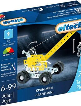 Eitech Kran Mini Metallbaukasten, (73 St), Made in Germany