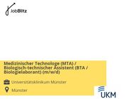 Medizinischer Technologe (MTA) / Biologisch-technischer Assistent (BTA / Biologielaborant) (m/w/d) - Münster