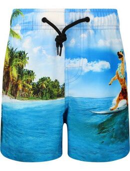 ZIGZAG Badeshorts Tino mit sommerlichem Print