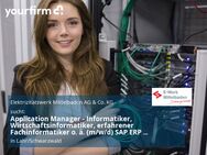 Application Manager - Informatiker, Wirtschaftsinformatiker, erfahrener Fachinformatiker o. ä. (m/w/d) SAP ERP S/4 HANA - Lahr (Schwarzwald)