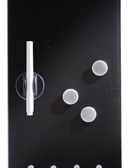 Zeller Present Magnettafel Glas, mit Schlüsselhaken