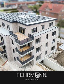 Exklusive Drei-Zimmer-Wohnung mit hochwertiger Ausstattung im zweiten Obergeschoss - Wiesmoor